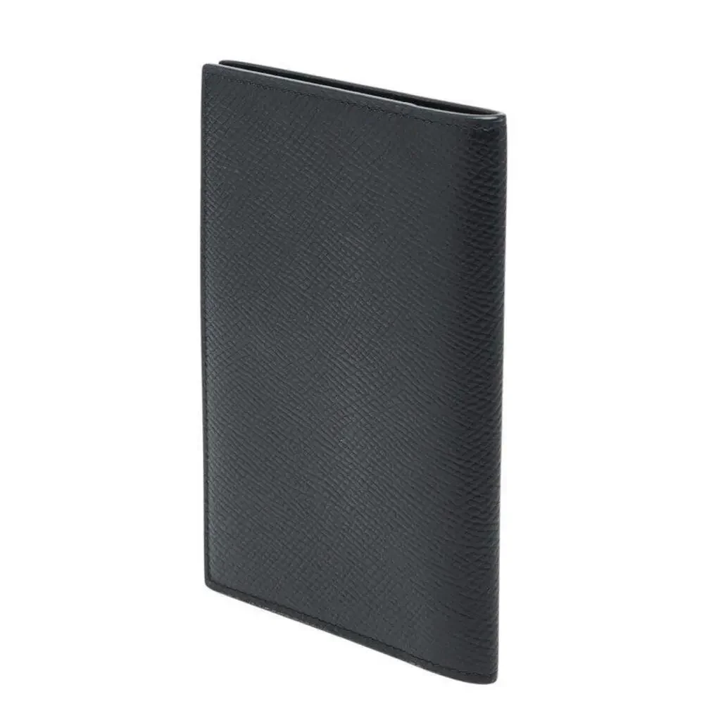 Celine Leather Passport Case Black